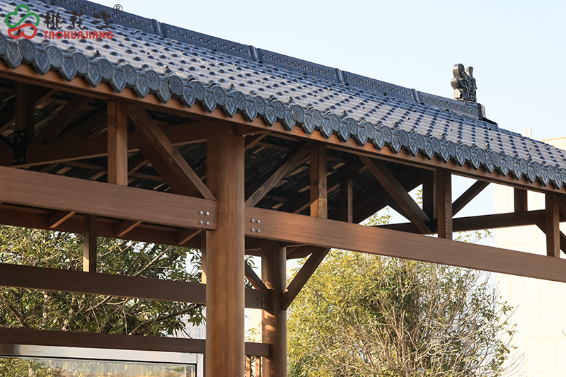 竹裝配式文化連廊 竹裝配式文化連廊