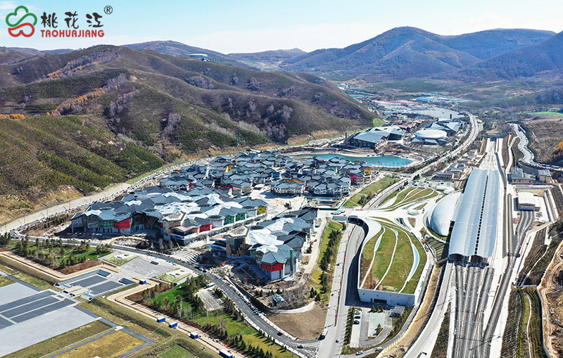 崇禮太子城冰雪小鎮(zhèn)全景