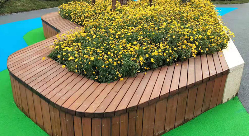 竹木圍樹椅，圍樹凳